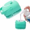 Pet Bathing Rubber Dog Brush